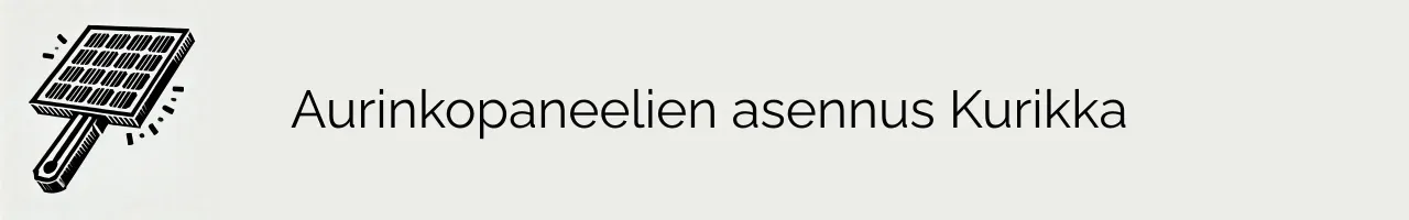 Aurinkopaneelien asennus Kurikka
